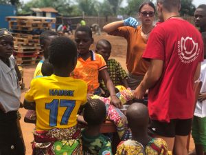 benin niños colegio