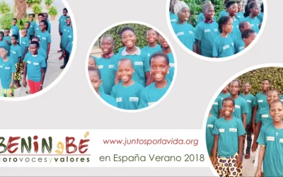 El Coro Benin gBe se prepara para su viaje a España