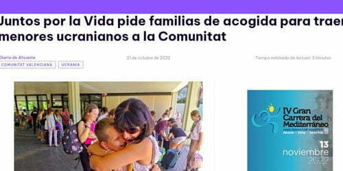 prensa - familias de acogida