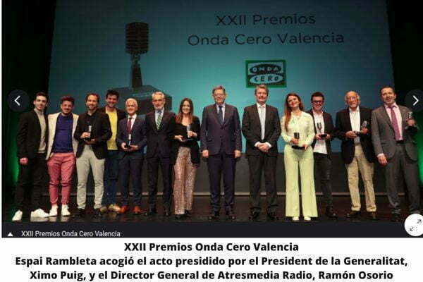 Recogida premio Ondacero