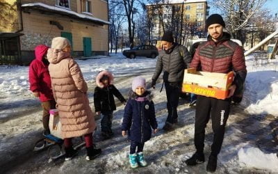 .- Ayuda humanitaria para el frío invierno en Ucrania