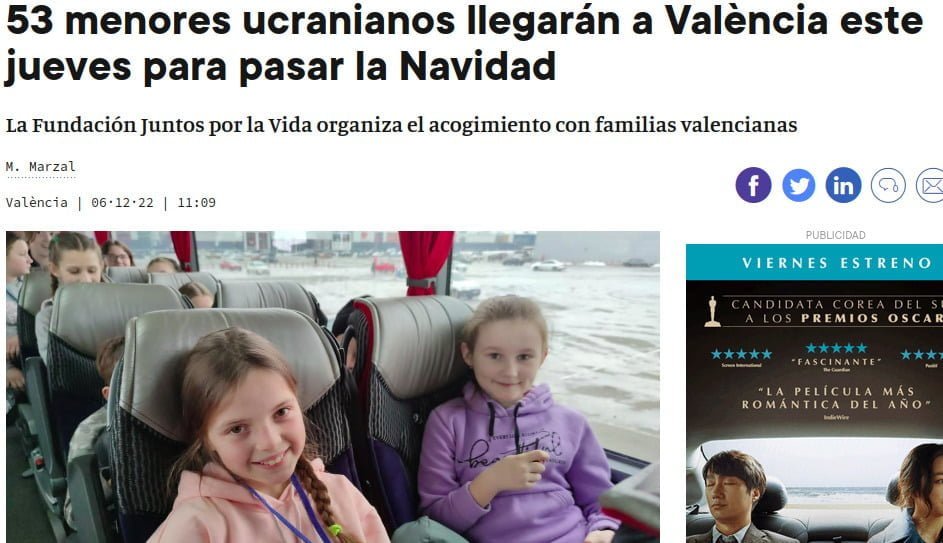 prensa niños Ucrania