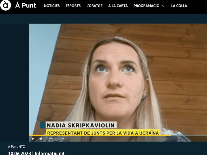Entrevista a Nadia en Ucrania