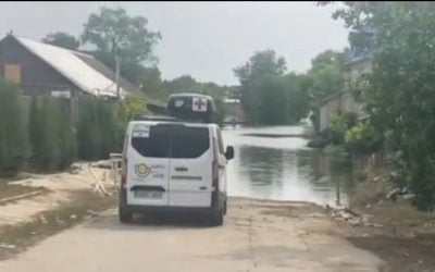 .- JxLV envía ayuda humanitaria a los afectados por la destrucción de la presa en Jersón.