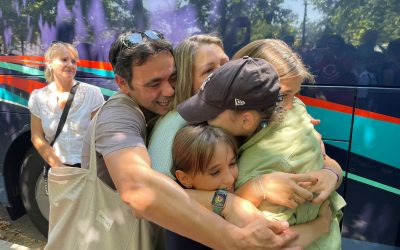 .-Verano en Paz para 53 menores ucranianos acogidos por familias en la Comunitat Valenciana