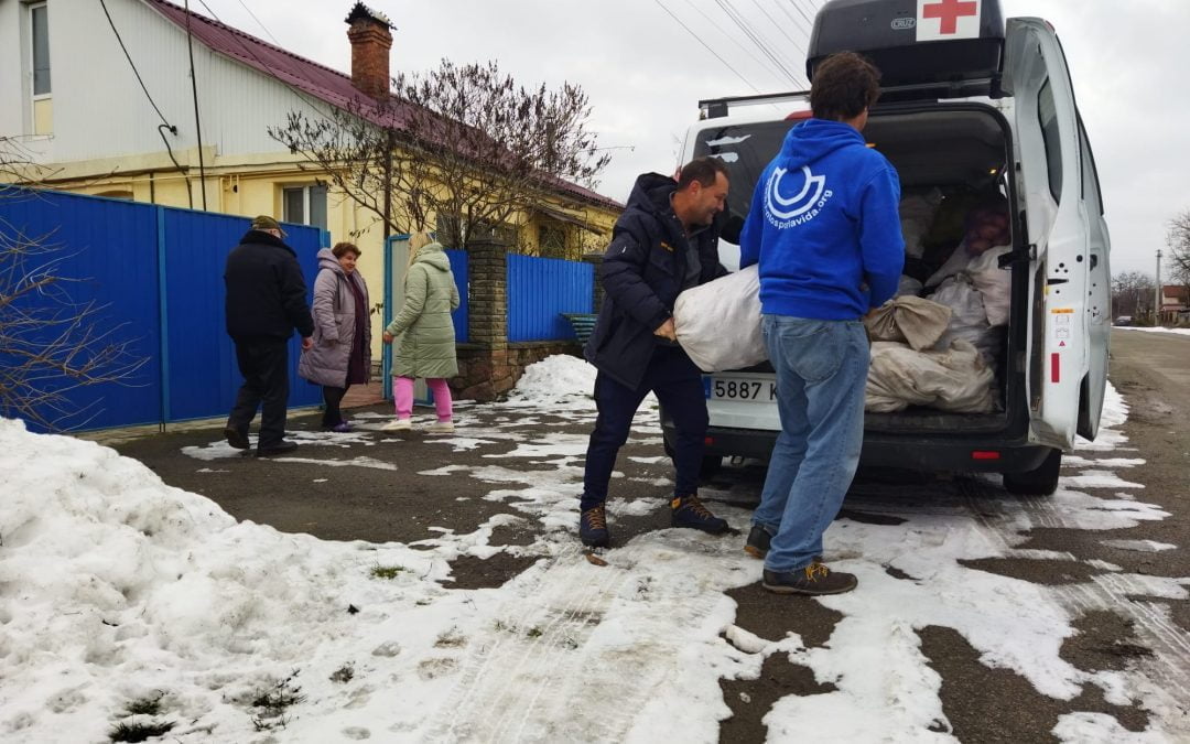 -Voluntarios de JxLV viajan a Ucrania para distribuir más ayuda y  ver nuevas necesidades