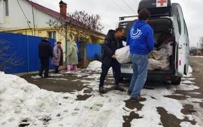 -Voluntarios de JxLV viajan a Ucrania para distribuir más ayuda y  ver nuevas necesidades