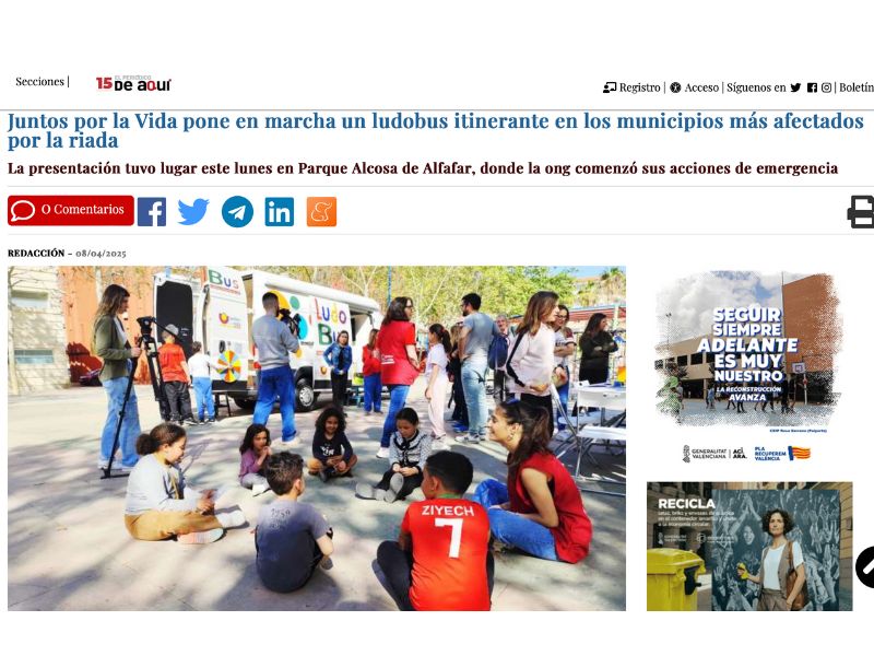 Ludobús. Periódico de Aquí