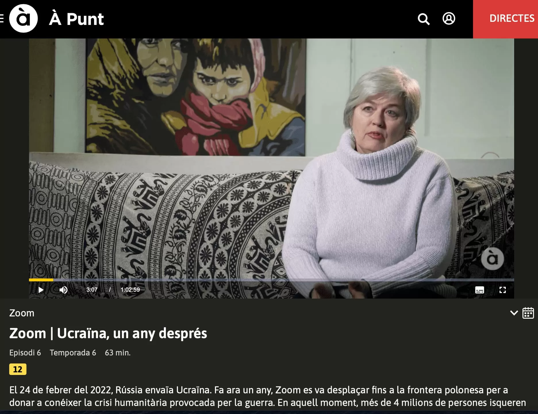 Á punt TV- Ucrania un año después