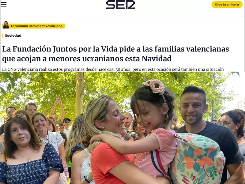 Radio-La fundación busca familias de acogida