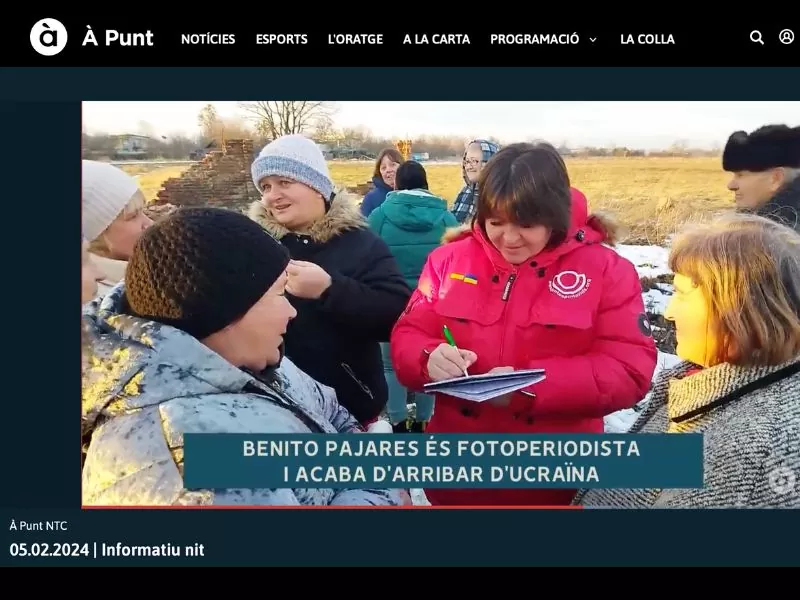 Vuelven los voluntarios desde Ucrania