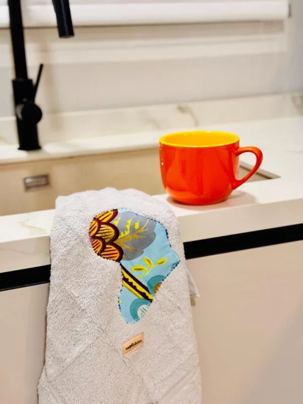 Paño cocina gris