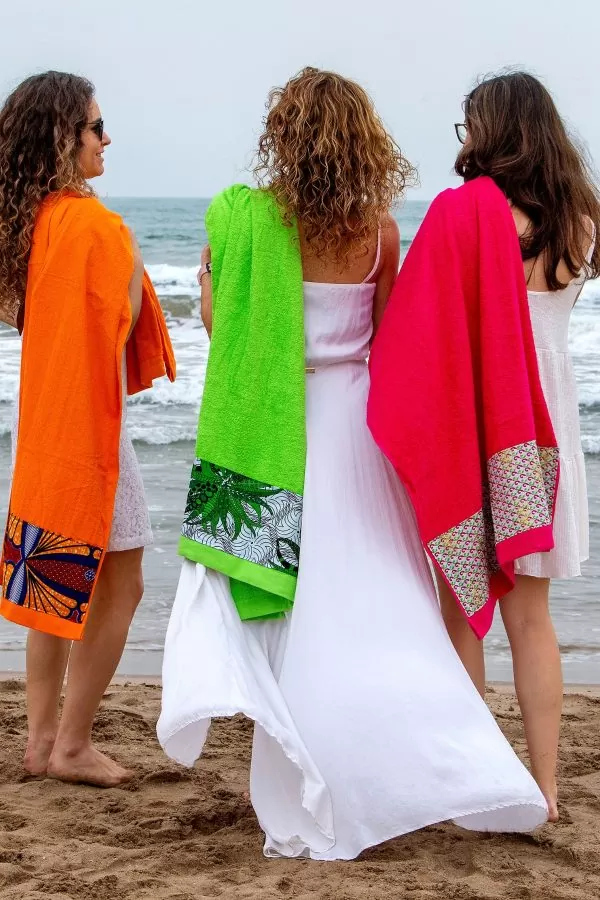 Toalla playa rosa - Imagen 3
