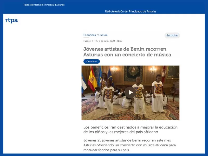Noticia Gira en Asturias 