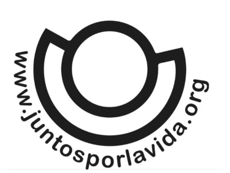 logo juntos por la vida