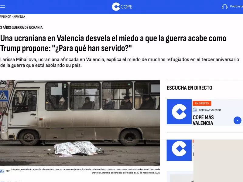 3 años de guerra en Ucrania