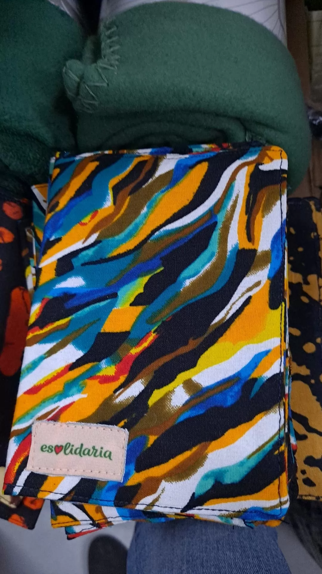 Funda para pasaporte multicolor - Imagen 3