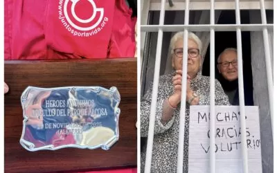 Homenaje en Alfafar al voluntariado de la DANA. JxLV continúa su trabajo solidario.