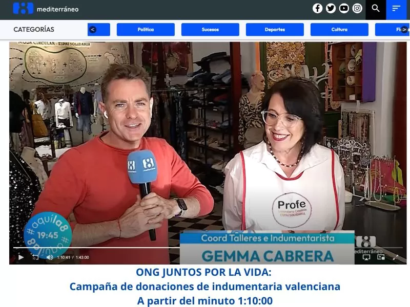La 8 TV donaciónes